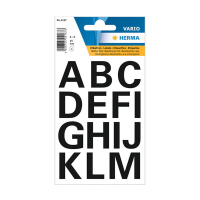 Herma 4167 black AZ labels, 25mm (30 labels) 230960