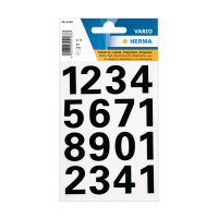 Herma 4168 black 0-9 labels, 25mm (32 labels) 230945