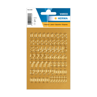 Herma 4184 gold 0-9 labels, 12mm (63 labels) 230948