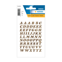 Herma 4192 gold AZ labels, 8mm (61 labels) 230962