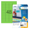 Herma 4369 green A4 removable labels, 45.7mm x 21.2mm (960 labels) 230778 - 1