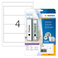Herma 5095 white spine labels, 192mm x 61mm (100 labels) 5095 230526