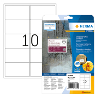 Herma 8330 white A4 weatherproof foil labels, 99.1mm x 57mm (250 labels) 230529