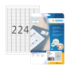 Herma 8830 white A4 inkjet labels, 25.4mm x 8.5mm (5600 labels) 230818 - 1