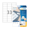 Herma 8837 white A4 inkjet labels, 63.5mm x 25.4mm (825 labels) 230820 - 1