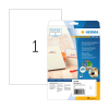 Herma 8964 transparent A4 inkjet foil labels, 210mm x 297mm (10 labels) 230915 - 1