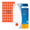 Label multi-purpose sticker sheets 12mm x 18mm | red | Herma 2342 | 1792 labels 230661 - 1