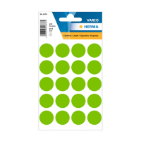 Marking dots Ø19mm (fluorescent green) | Herma 1878 | 100 stickers 230991