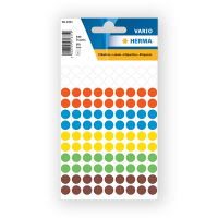 Marking dots Ø8mm (assorted colours) | Herma 1831 | 540 stickers 360163