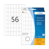 Multi-purpose labels (18 x 12mm) | Herma 10603 | 1344 labels 230807