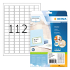 Herma Premium 4334 white A4 permanent adhesive labels, 25.4mm x 16.9mm (2,800 labels) 230589 - 1