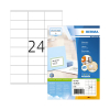 Herma Premium 4453 white permanent adhesive labels, 70mm x 36mm (2400 labels) 238356 - 1