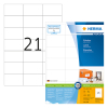 Herma Premium 4616 white A4 permanent adhesive labels, 70 x 42.3mm(4,200 labels) 230514 - 1