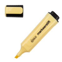 Highlighter | pastel yellow | 123ink | 12-pack 300493
