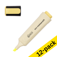 Highlighter | yellow | 123ink Eco | 12-pack 390576