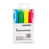 Highlighters | assorted colours | Hi-Glo | 4-pack