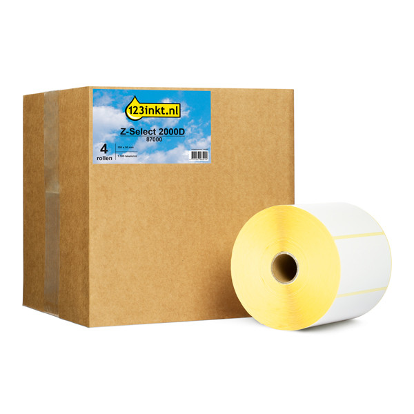Honeywell label (87000) 100mm x 50mm (4 rolls) (123ink version) 87000C 126063 - 1