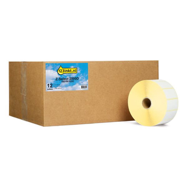 Honeywell label 880199-025D 51mm x 25mm (123ink version) | 12-pack 126065 - 1