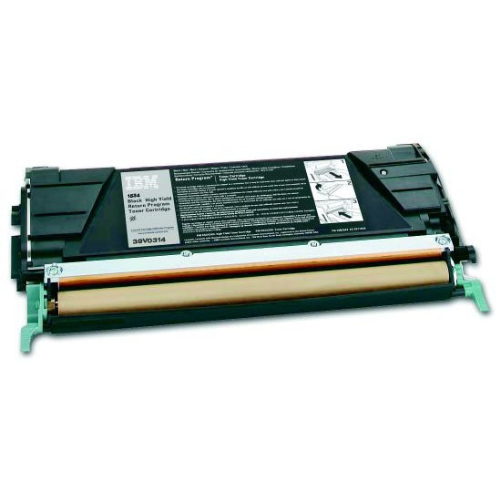 IBM 39V0314 high-capacity black toner (original IBM) 081198 - 1