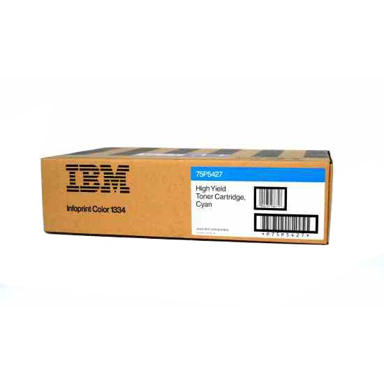 IBM 75P5427 high capacity cyan toner (original) 75P5427 081156 - 1