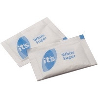 ITS white sugar sachets (1000-pack)  246015 - 1