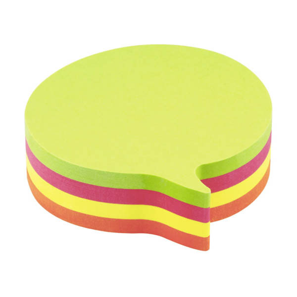 Index tab 70 x 70mm | Info Notes | assorted speech bubble | 200pcs 303235 - 1