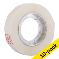 Invisible tape 12mm x 33m | 123ink | 10-pack 390514