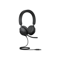Jabra Evolve2 40 black USB-connected UC stereo headset 24089-989-999 361339