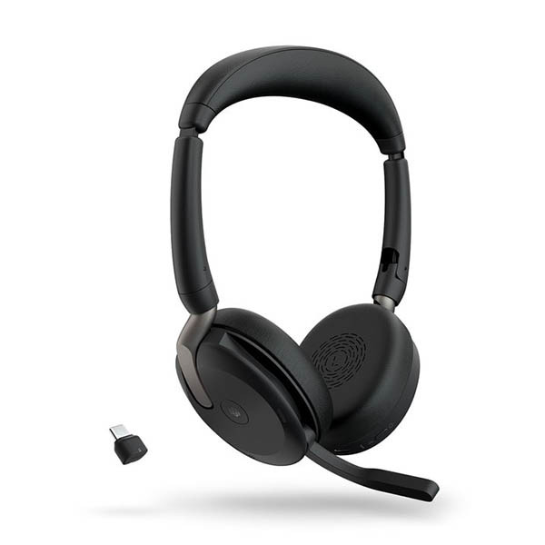 Jabra Evolve2 65 Flex Link380c MS wireless stereo headset 401077 - 3