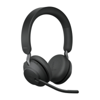 Jabra Evolve2 65 black wireless UC stereo headset (link 380a) 26599-989-999 361342