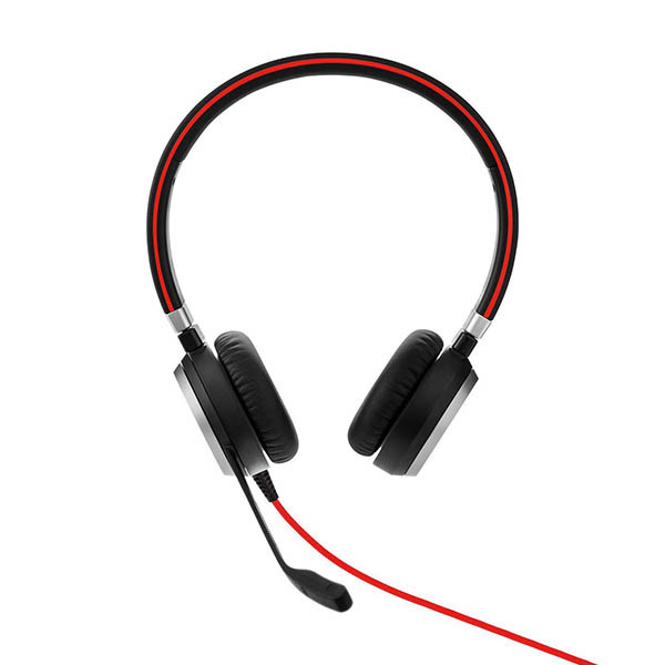 Jabra Evolve 40 black USB-connected MS stereo headset 361327 - 1