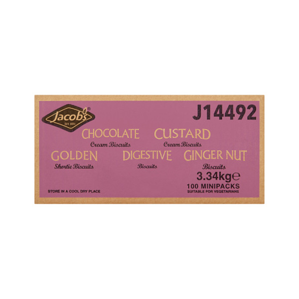 >Jacobs Popular Biscuits Mini Packs (100-pack) IE000509 - 2