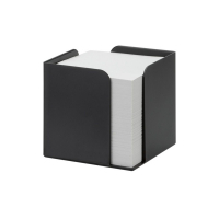 Memo cube | Jalema Re-Solution | black + refill | white | 850pcs 234650