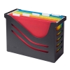 Jalema Re-Solution black hanging file box incl. five coloured hanging files