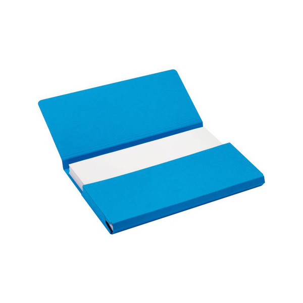 Jalema Secolor Pocket-file blue folio cardboard file folder (10-pack) 3123802 234686 - 1