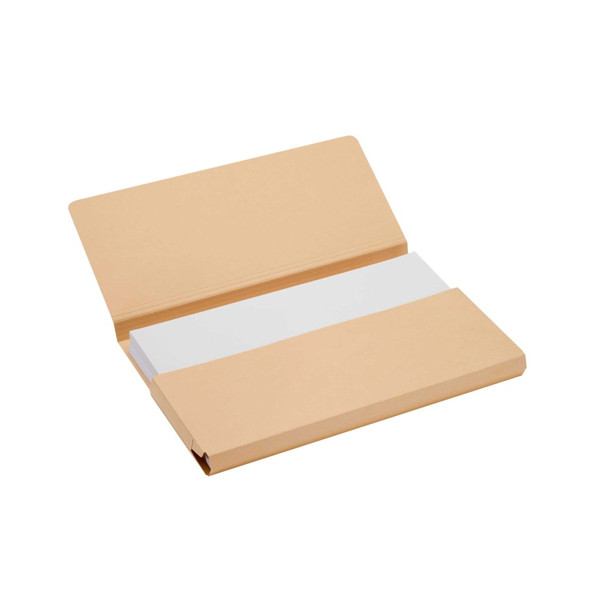Jalema Secolor Pocket-file chamois A4 cardboard file folder (10-pack) 3123304 234681 - 1
