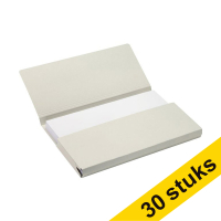 Jalema Secolor Pocket-file grey folio cardboard file folder (30-pack) 234807