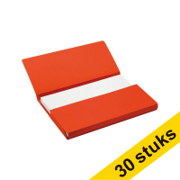 Jalema Secolor Pocket-file red A4 cardboard file folder (30-pack) 234801
