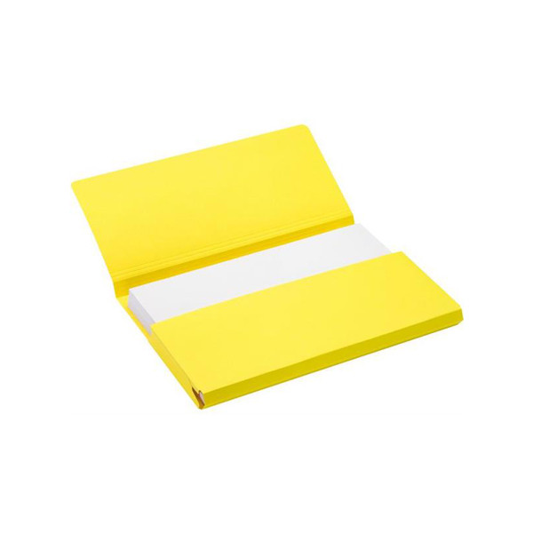 Jalema Secolor Pocket-file yellow folio cardboard file folder (10-pack) 3123806 234688 - 1