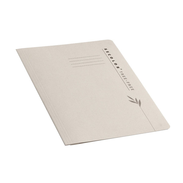 Jalema Secolor Tree Free grey A4 cardboard quick fastener folder (10-pack) 3813211 234778 - 1