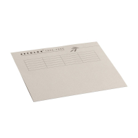 Jalema Secolor Tree Free grey A4 landscape inlay folder with line print (10-pack) 3863111 234782