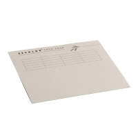 Jalema Secolor Tree Free grey folio landscape inlay folder with line print (10-pack) 3863511 234783