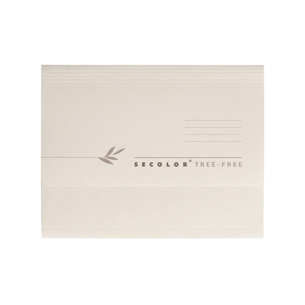 Jalema Secolor Tree Free grey folio pocket file (10-pack) 3823811 234780 - 1
