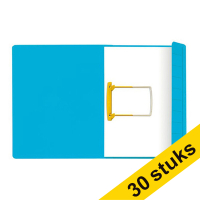 Jalema Secolor blue A4 clip file (30-pack)