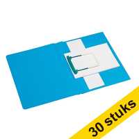 Jalema Secolor blue A4 plus clip file (30-pack)