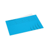 Jalema Secolor blue folio landscape inlay folder with line print (25-pack) 234729 - 1