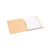 Jalema Secolor chamois A4 cardboard quick fastener folder (10-pack) 234717 - 1