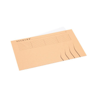 Jalema Secolor chamois folio landscape inlay folder with line print (25-pack) 3163504 234674