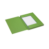 Jalema Secolor green folio 3-flap folder with line printing (25-pack) 234708 - 1