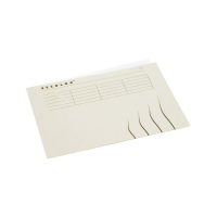 Jalema Secolor grey A4 landscape insert folder with line print (25-pack) 3163107 234695